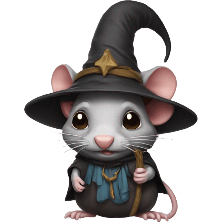 Turd wizard rat emoji