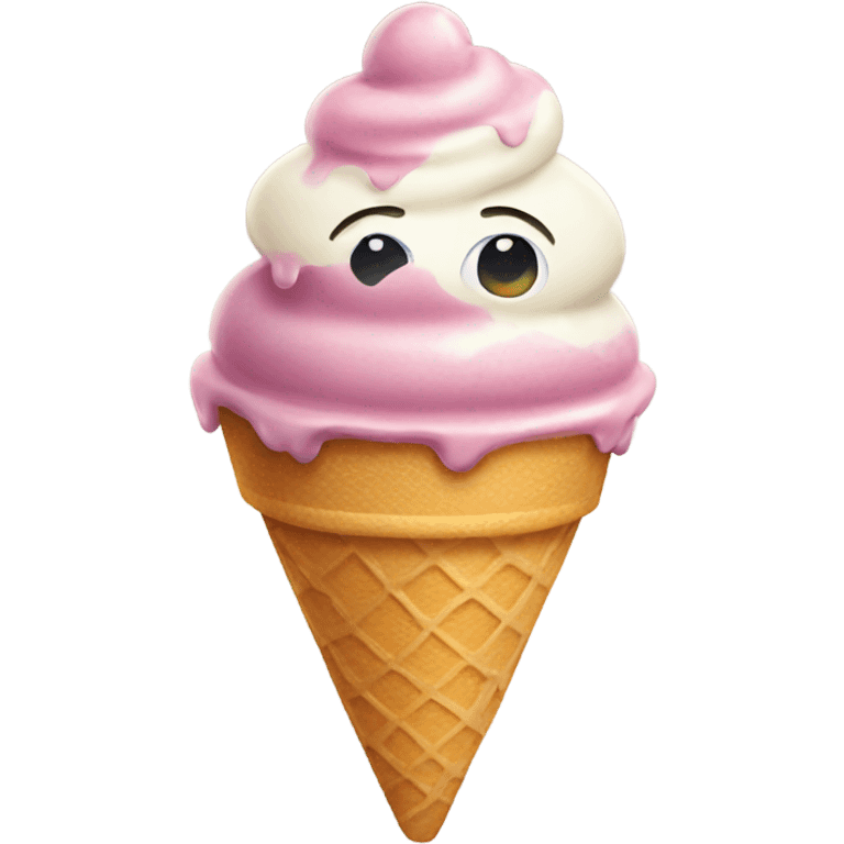 ice cream surprise emoji