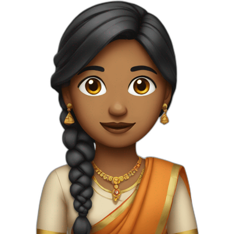 indian girl emoji