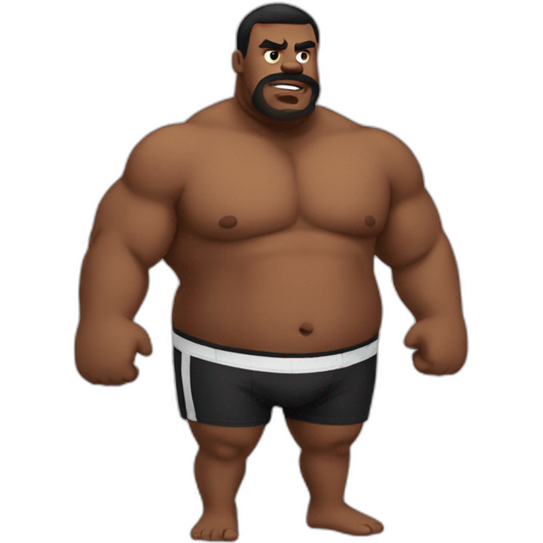 fat boxer emoji