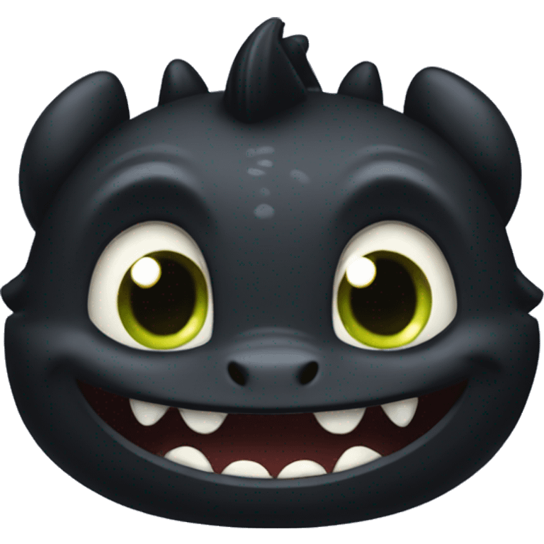 Toothless emoji