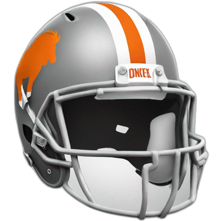 Denver donkey football helmet emoji