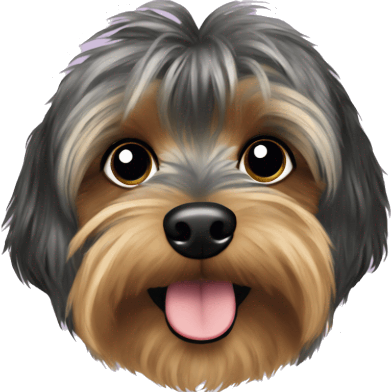 Yorkiepoo emoji