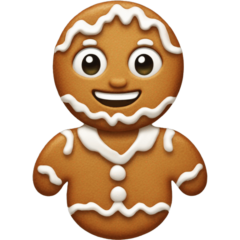 gingerbread cookie emoji