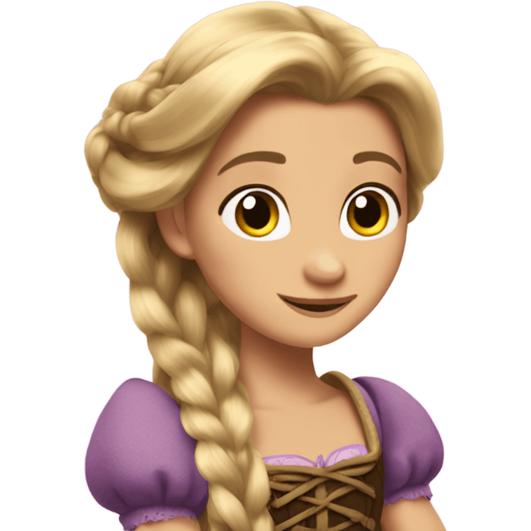 Rapunzel emoji