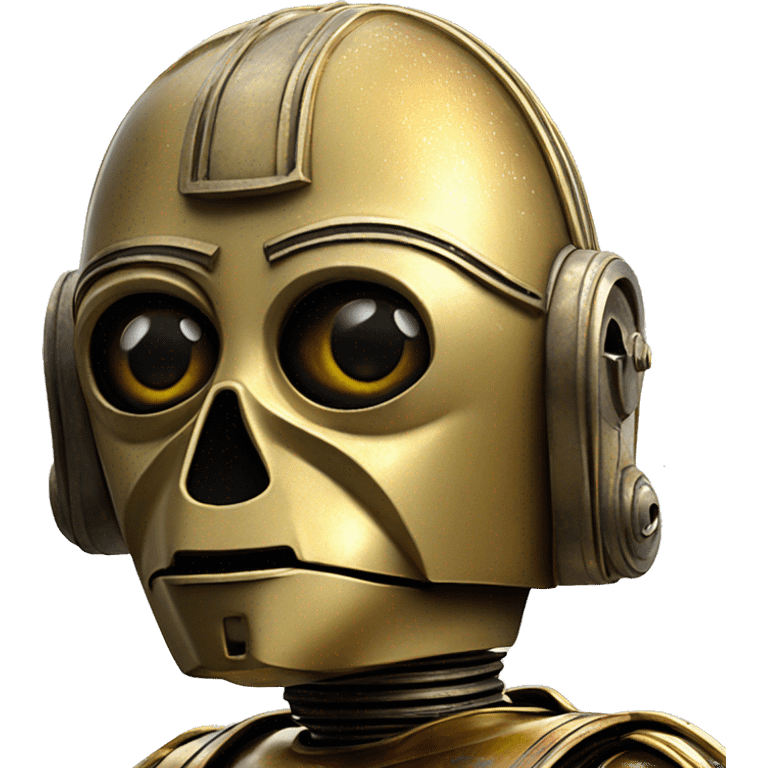 1972  chieftain C-3PO tarnished from space emoji