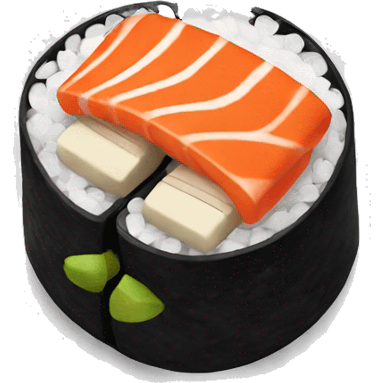 eating sushi emoji