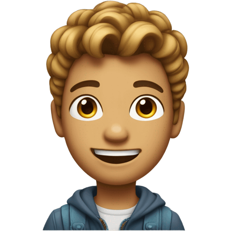 Memoji of a young emoji