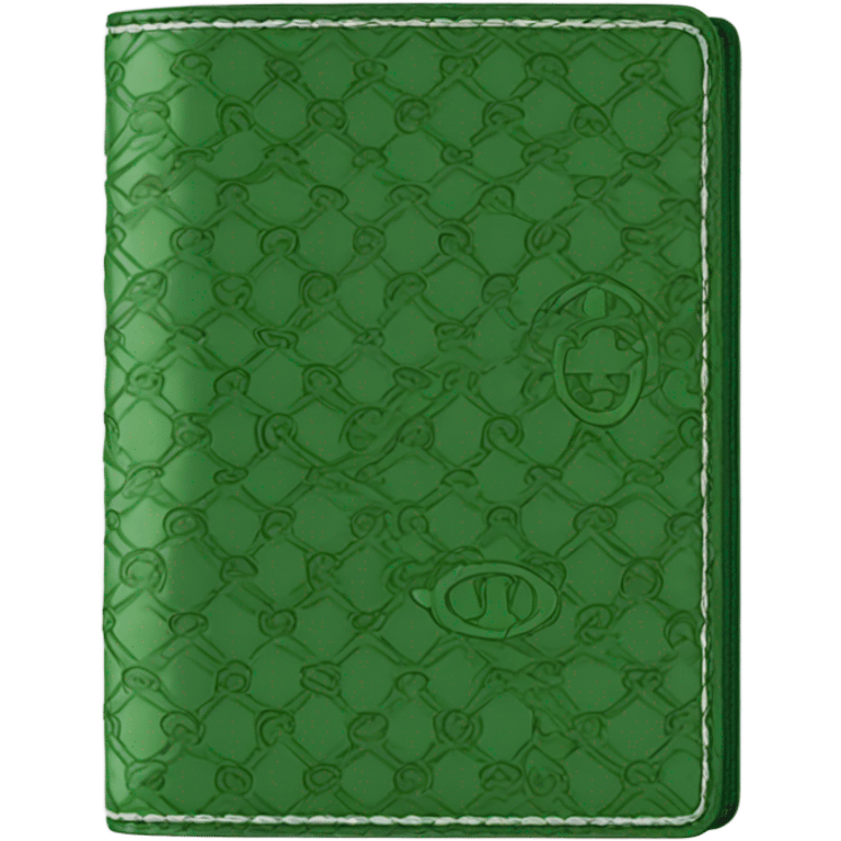 goyard green wallet emoji