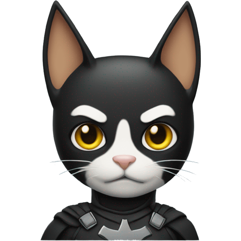 Cat Batman emoji