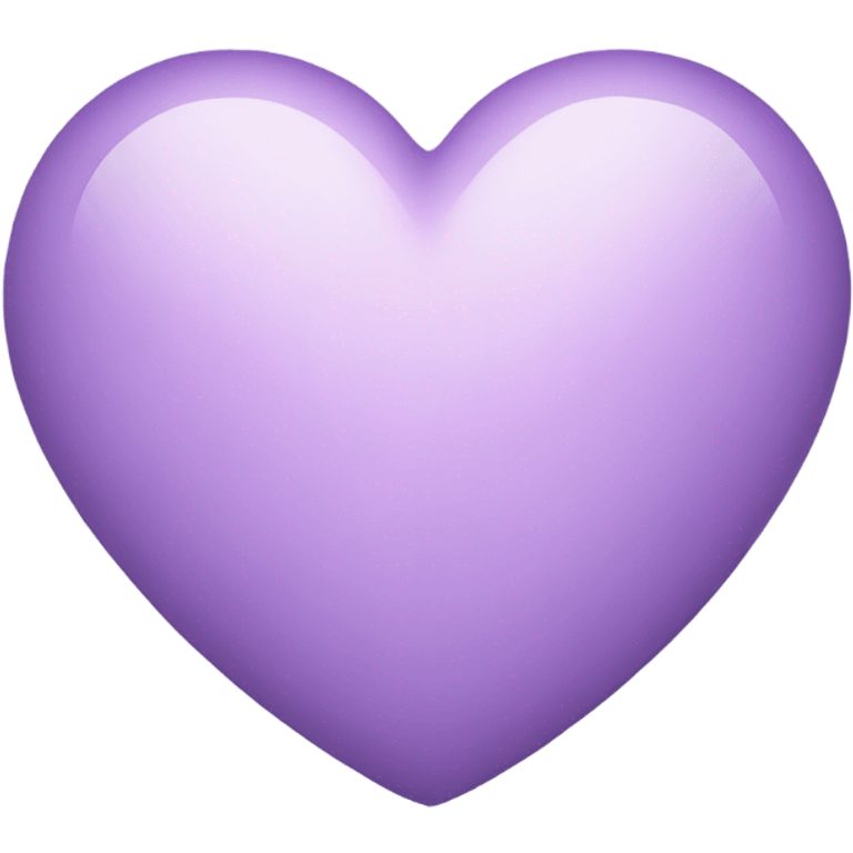 Light purple heart emoji