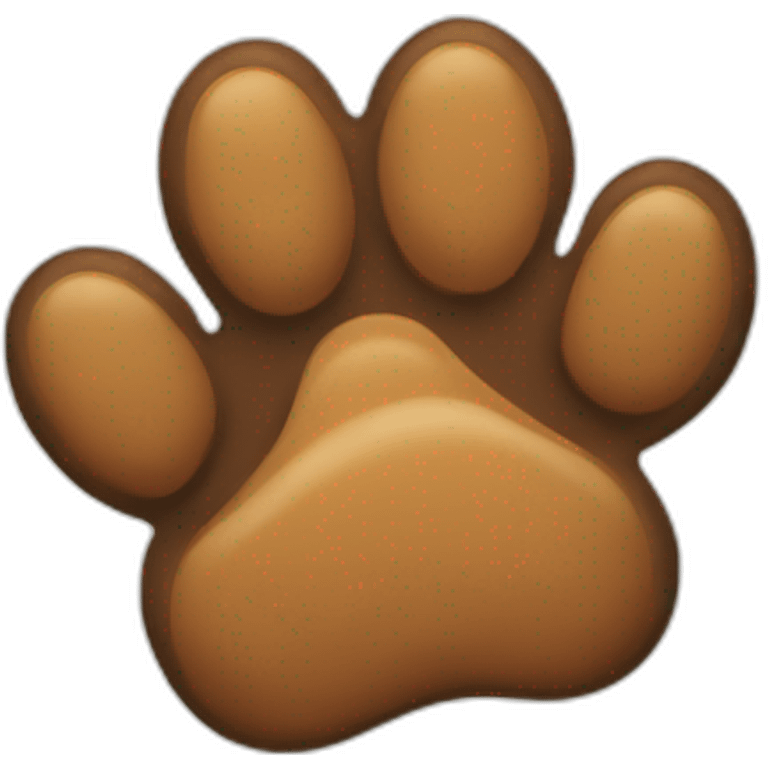 dog paw emoji