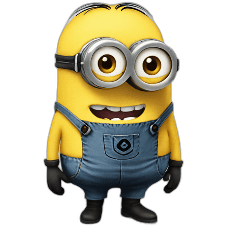 Minion laugthing emoji