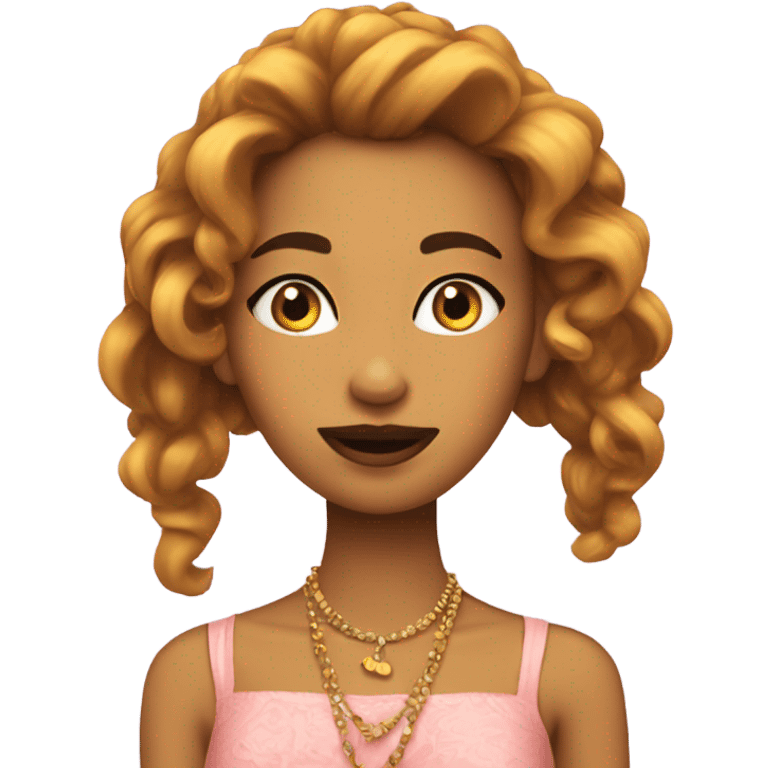 Chica coquette emoji