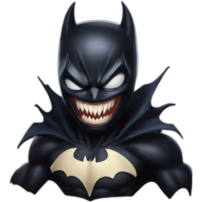 Venom Symbiote batman emoji