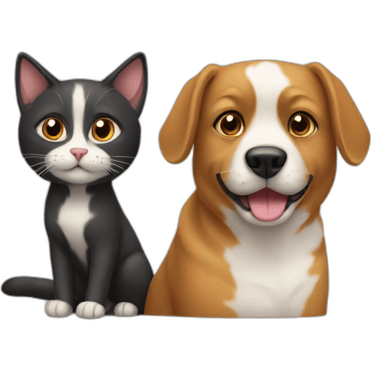 CAT AND DOG emoji