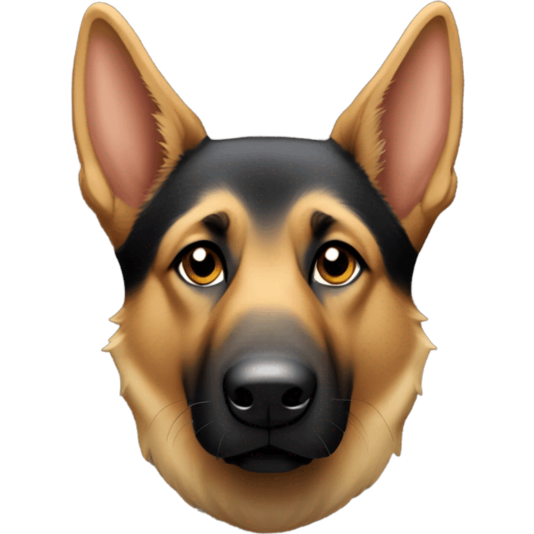 German shepherd  emoji