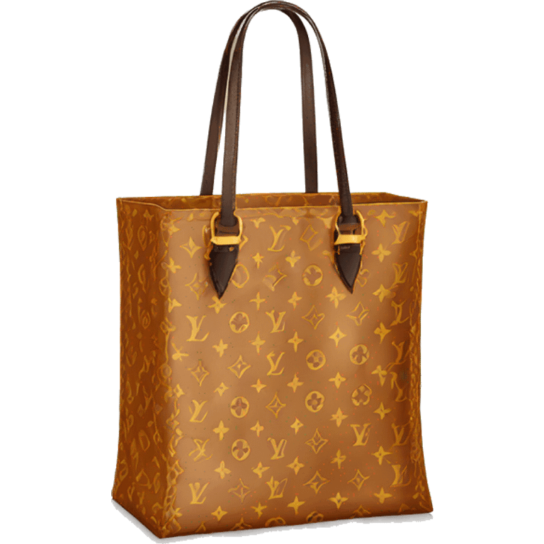 Louis vuitton shopping bag emoji