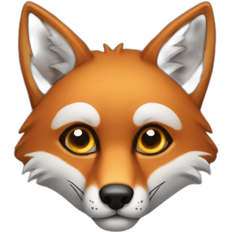 Renard qui fait un clin d oeil emoji