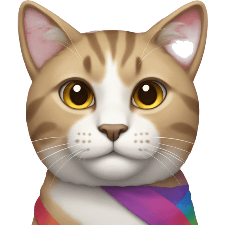 Pride cat emoji