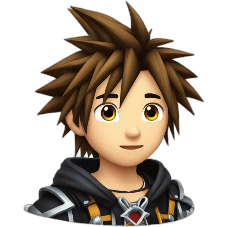 Kingdom hearts sora emoji