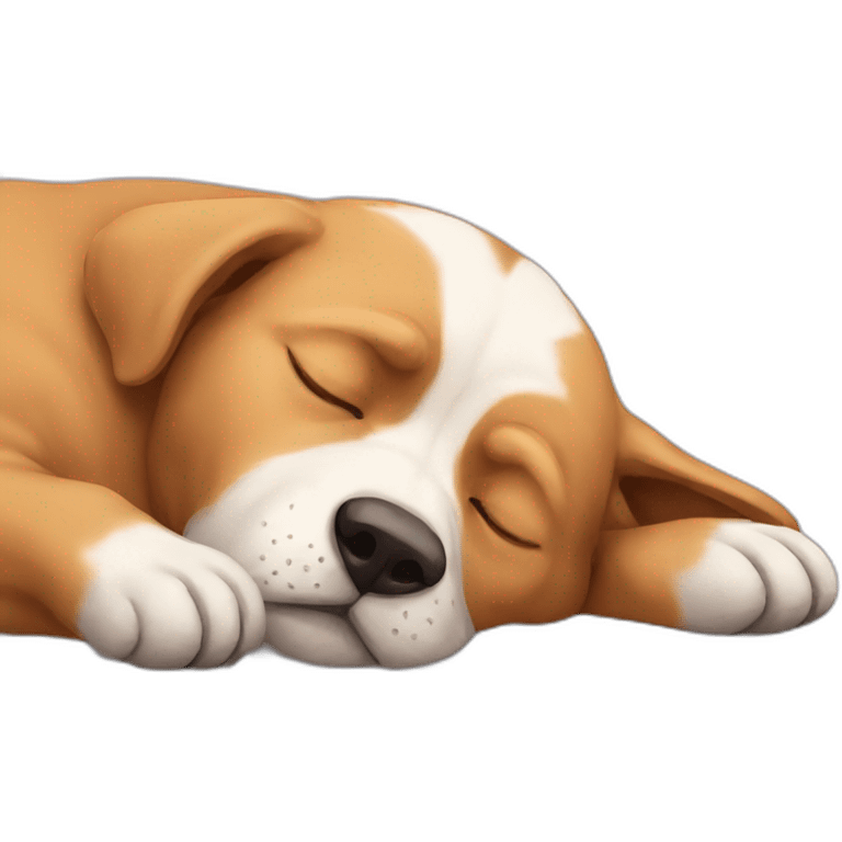 sleeping dog emoji