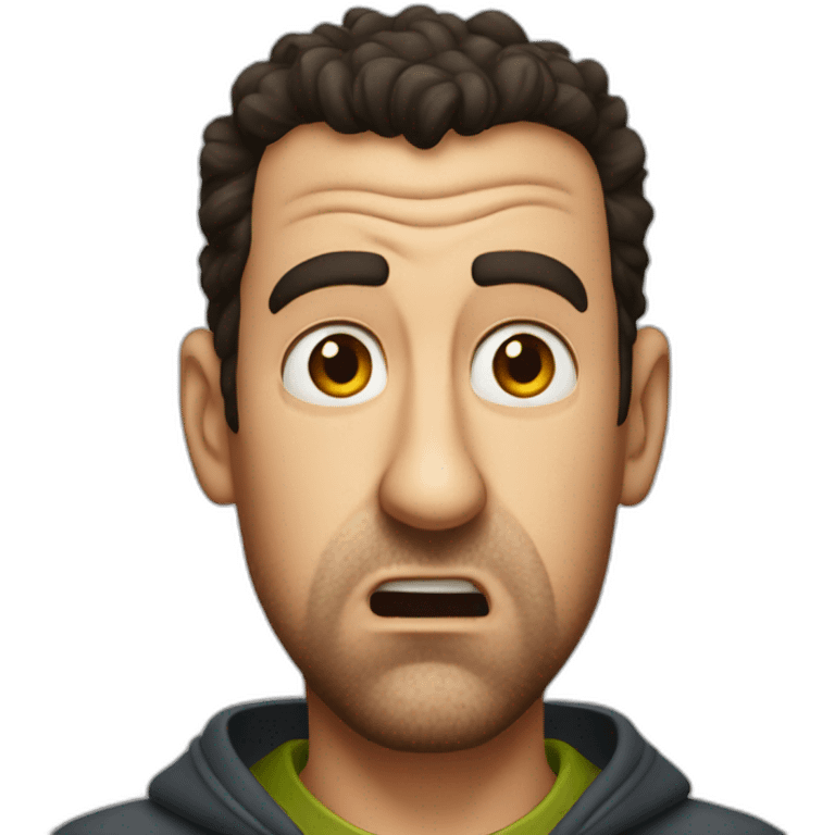 Angry adam sandler emoji