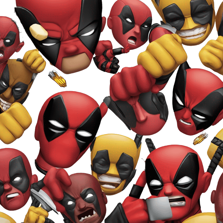 Deadpool and wolverine emoji