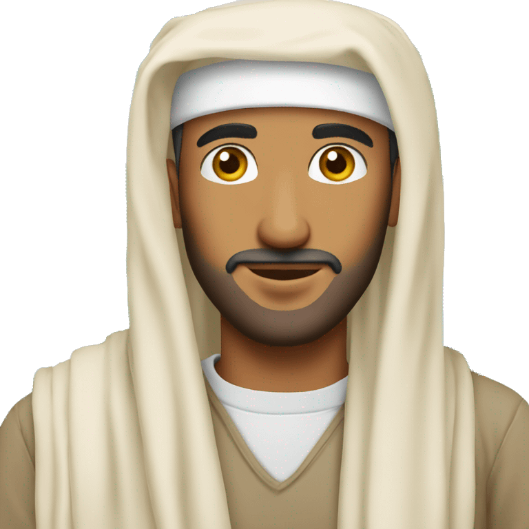 Arab man emoji on dating app emoji