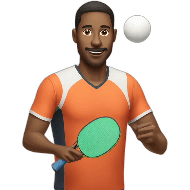 pingpong player emoji