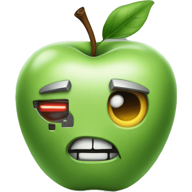 Cyborg Apple emoji