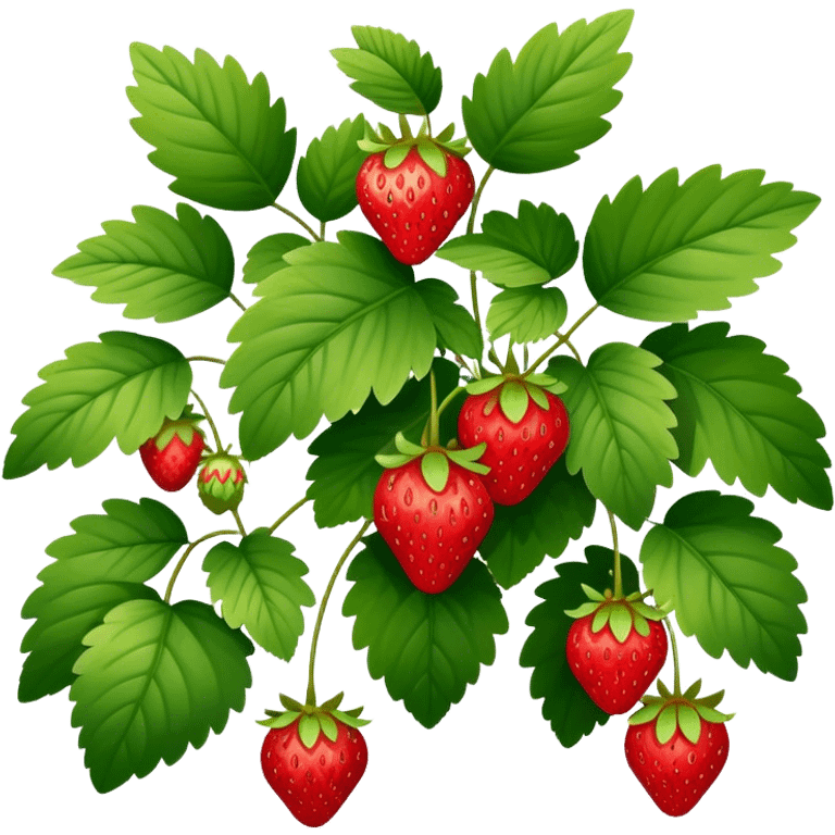 strawberry bush emoji