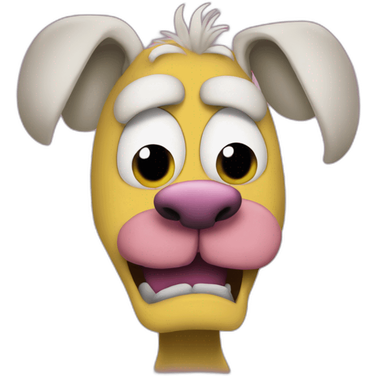 courage the cowardly dog emoji