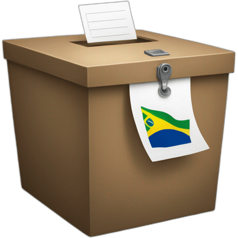 brazillian ballot box emoji