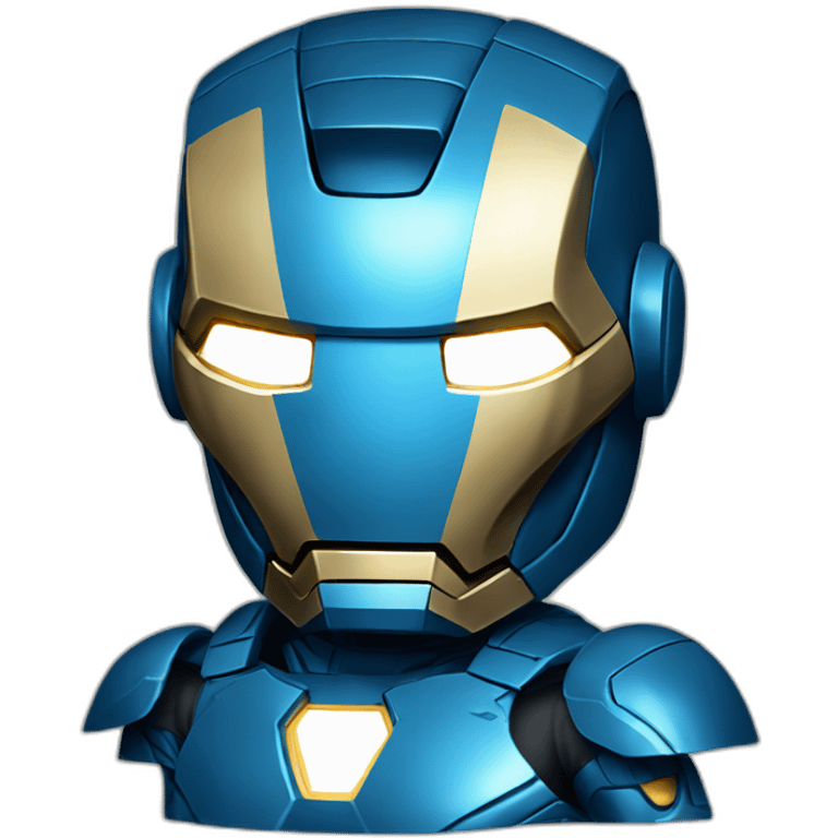 Iron Man Blue Suits emoji