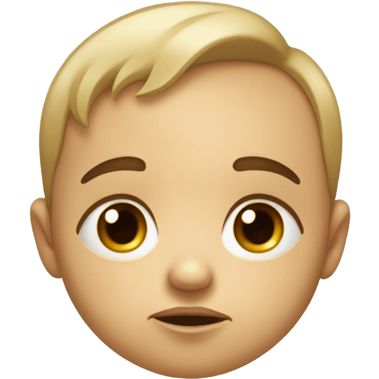 sad baby emoji