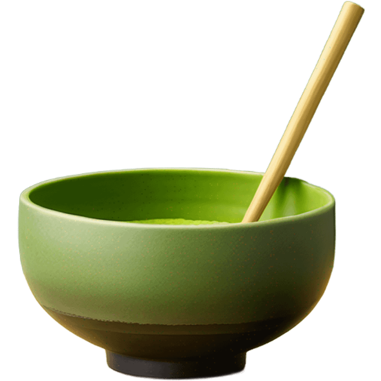 Matcha bowl  emoji