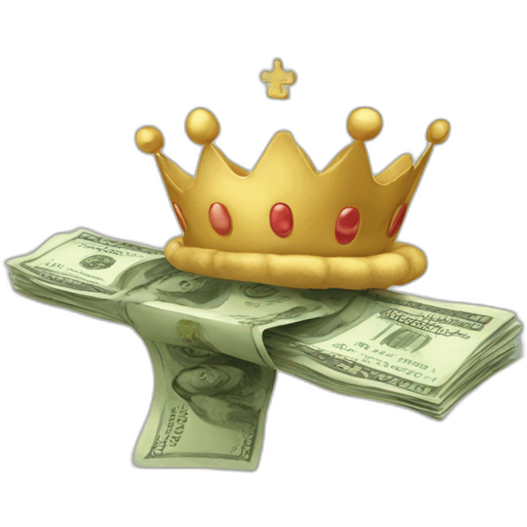 flying-money-with-crown emoji