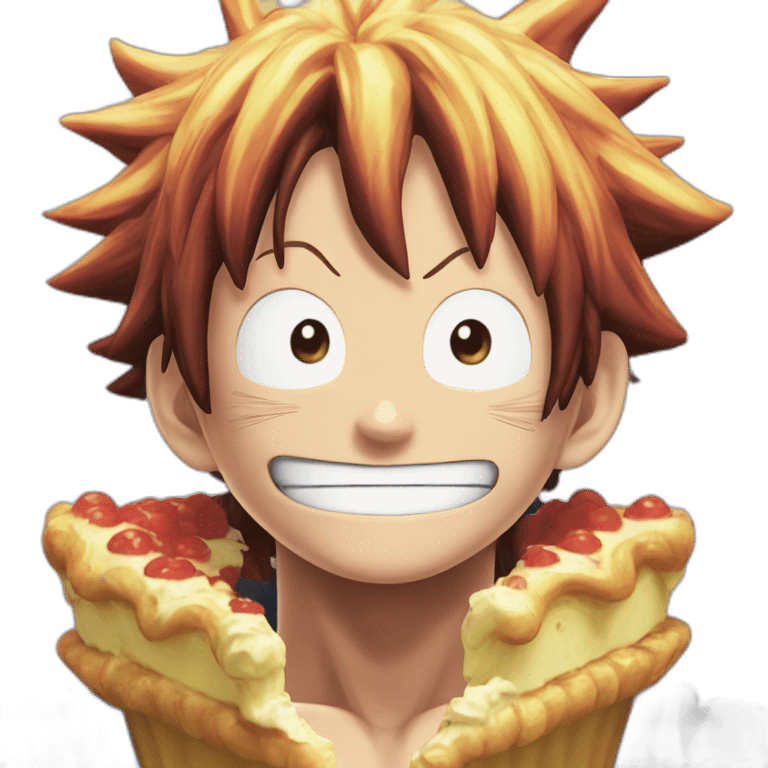 Luffy gear5 eat whole cake island emoji