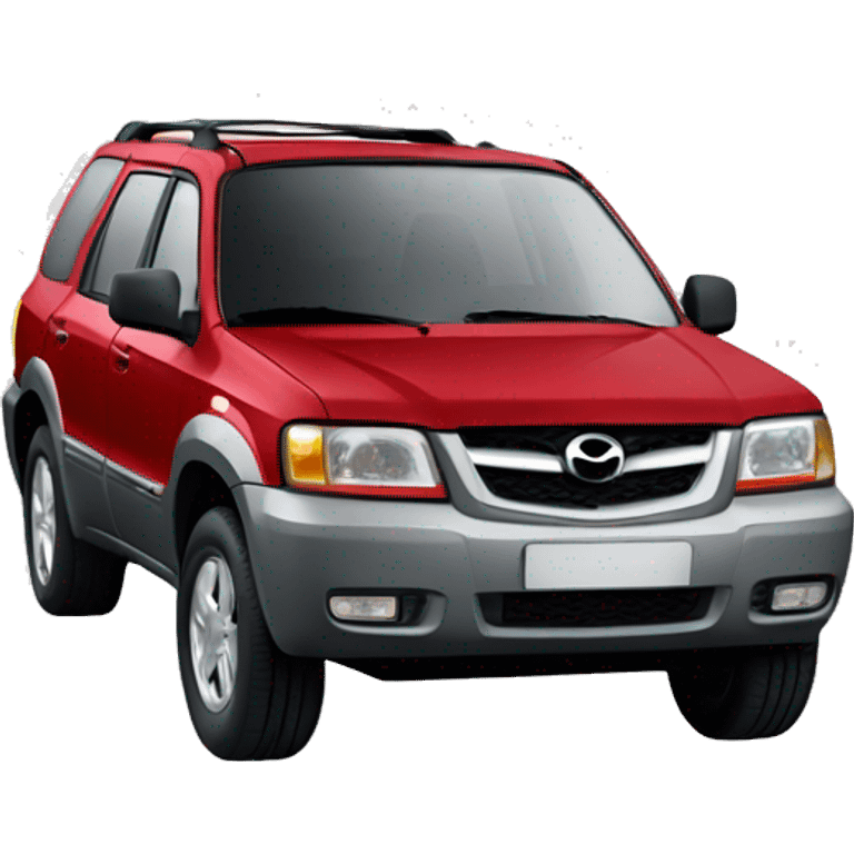 mazda tribute 2001 red  emoji