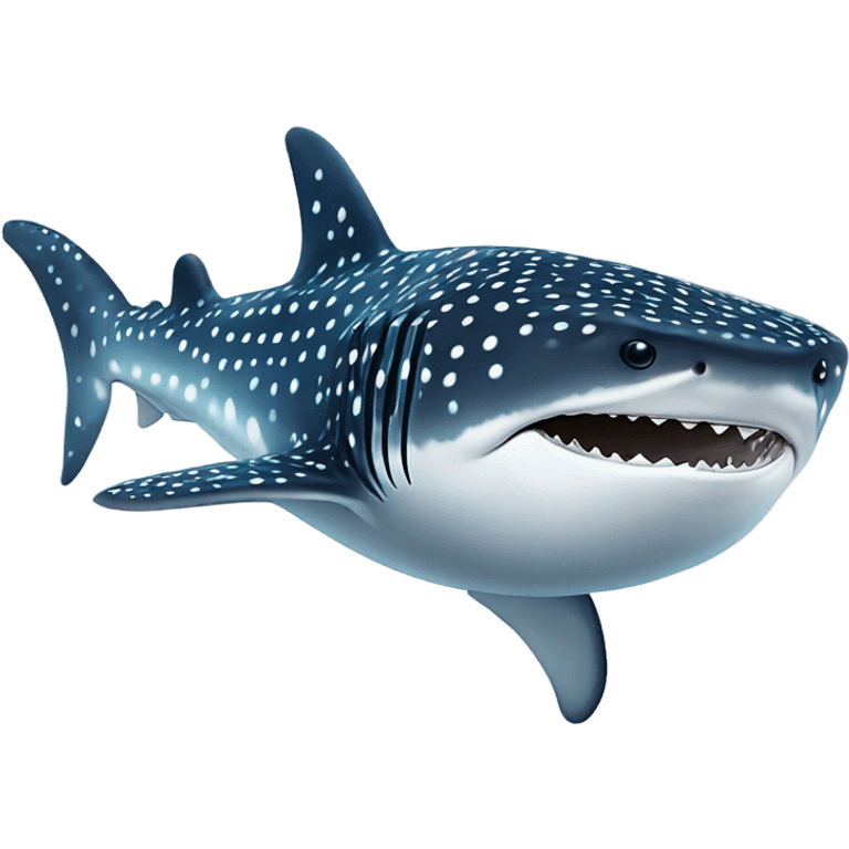 Whale shark emoji