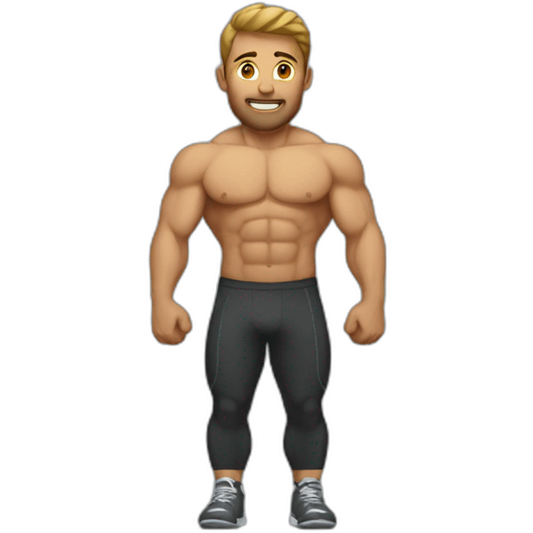 gym man emoji