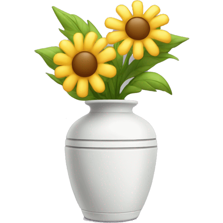 Air conditioning in the form of a vase emoji