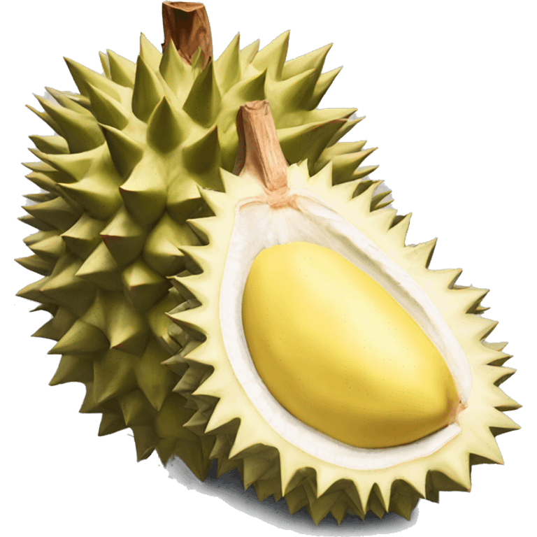 Durian fruit emoji