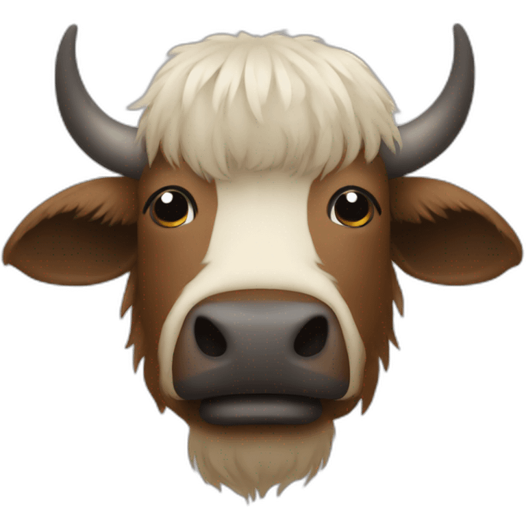 yak face emoji