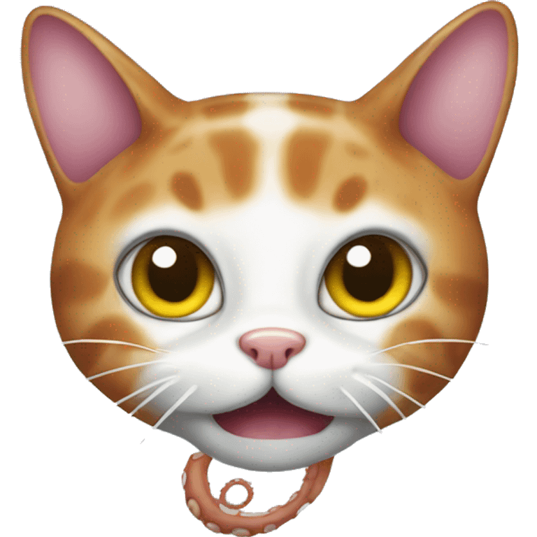 Octopus cat emoji