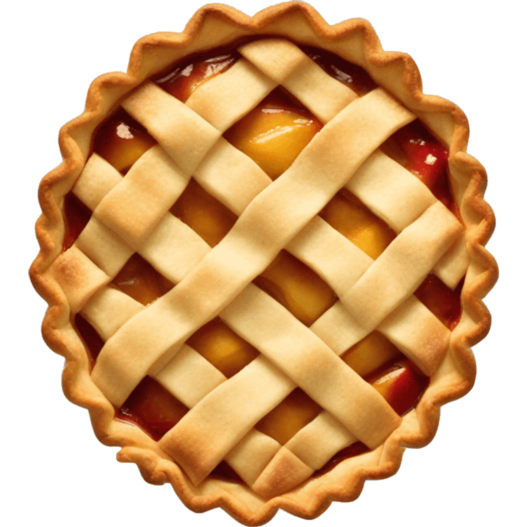 Apple pie emoji