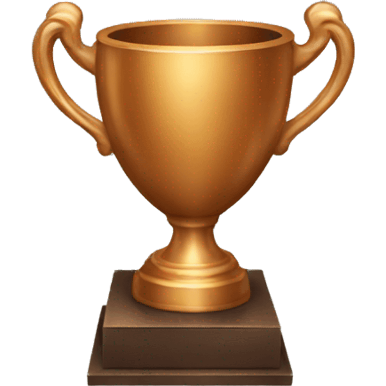 bronze trophy emoji