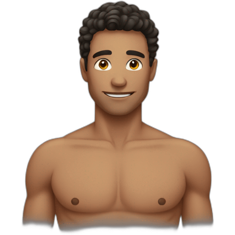 topless guy emoji