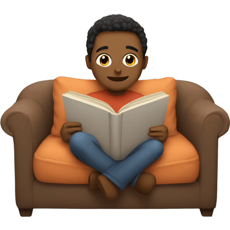 Cozy reading  emoji